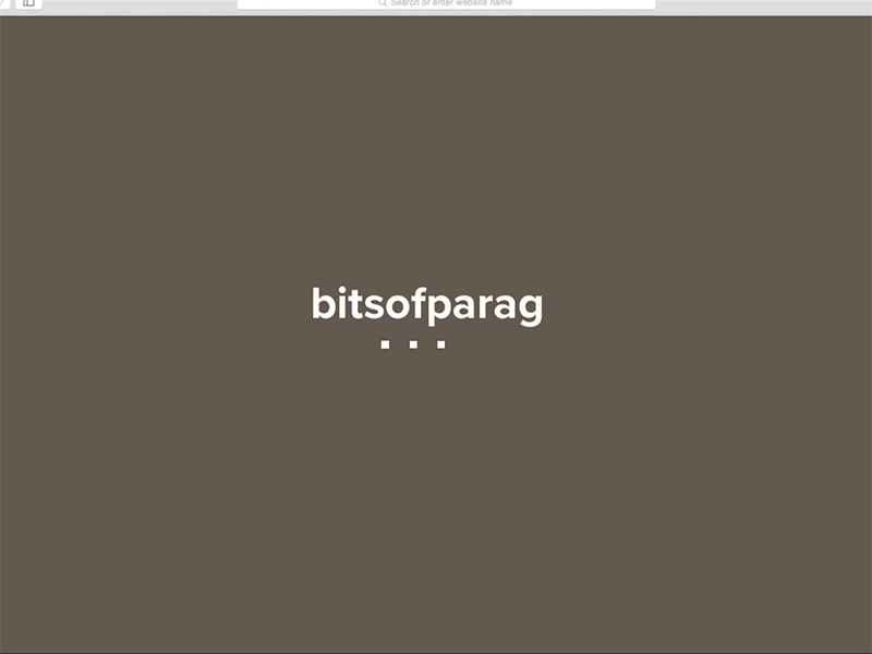 Landing Page - Framer Animation animation framer portfolio prototyping