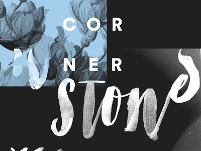 cornerstone_ beautiful debut goodtype graphic design handlettering lettering script stamp typography vintage