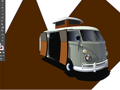 Campingcar Illust campingcar illust illustrator