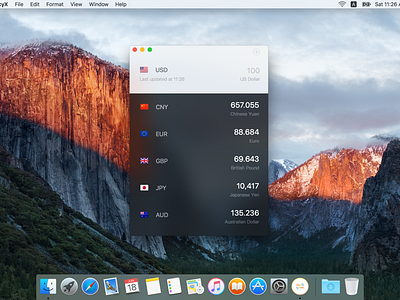 CurrencyX mac app os x