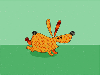 happy dog ! dog happy rain