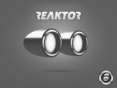 Reaktor 50s alien branding identity illustration illustrator logo matthieu petrella old school photoshop reactor