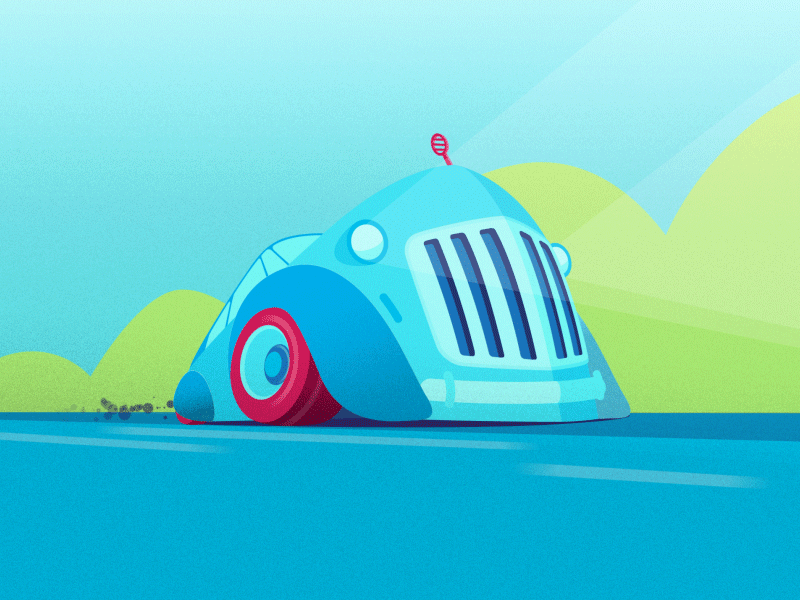 Cruising car cruising road summer trip vehicle vintage