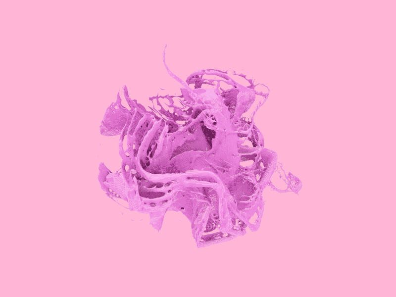 Bubble Gum abstract bubble gum c4d cinema 4d gif gum loop maxon minimal pink