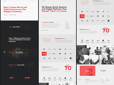 A BASIC Refresh agency clean portfolio simple type web