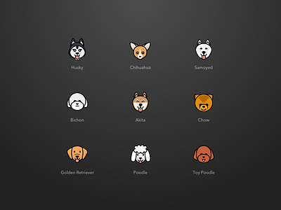 Hello Dribbble dog icon