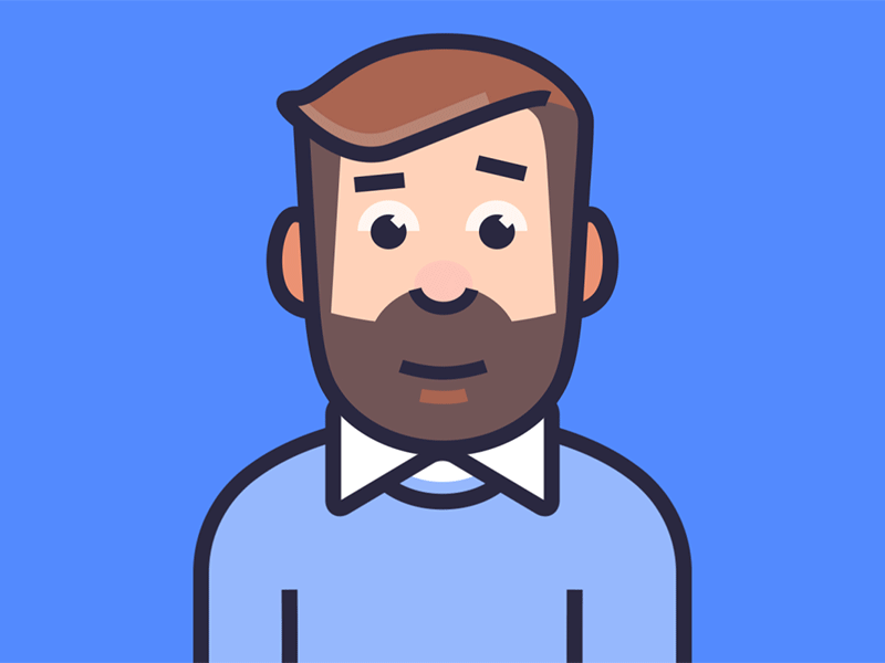 Marco de Sousa animation hello hi motion profile wave