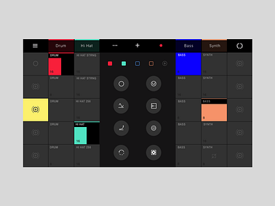 Bangers: Studio audio iphone mobile music ui ux