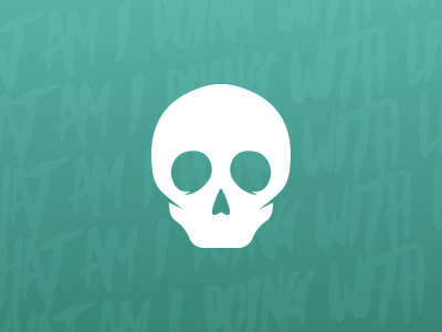 Skull Boredom bored dead icon logo skull