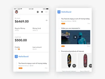 Jdfinancial financial ui