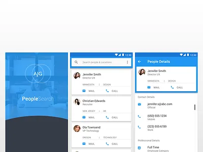 Android App android app material design ui ux