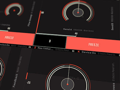 Conductr: XY-4DPad ableton audio ipad live ui ux