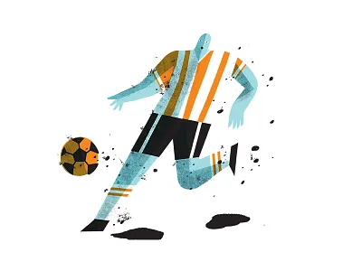 Soccer Color daily doodle mls sketchbook soccer sports sports ball sports illustrated