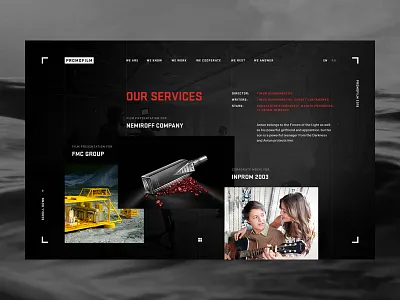 Promofilm film fullscreen movie web webdesign