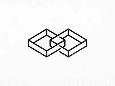 Surface Restoration: Box² 3d box diamond graphic design logo mark minimal square tmoneydesign