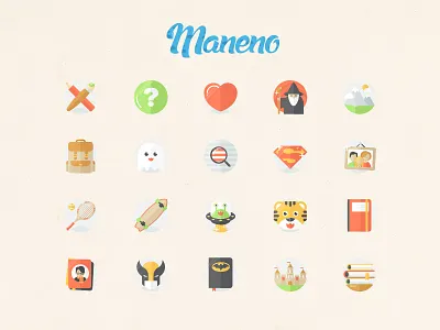 Maneno icons application apps branding children ipad kids reading