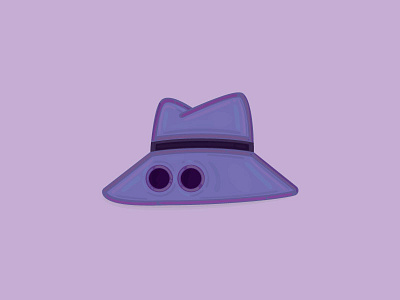 Hat Series #20 cartoonnetwork flat illustration old school secret squirrel