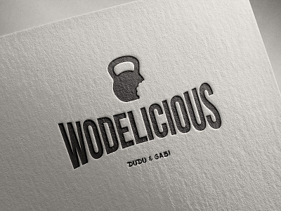 Wodelicious Identity Design bite branding crossfit crossfit 4all crossfitter delicious fitness kettlebell lifestyle logo design wod wodelicious