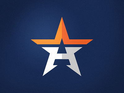 Houston Astros Concept astros baseball branding houston logo monogram sports branding sports logo