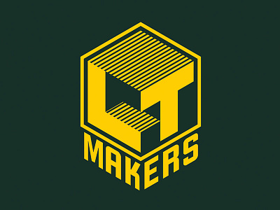 LT Makers Logo lane logo makers mark tech