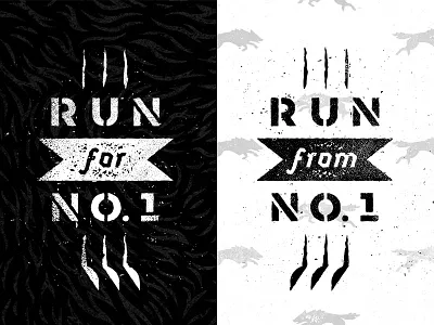 RfNO.1 club gang pack run running striders wolf