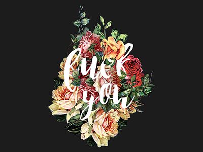 Exploring Illustrative Techniques - Pt 1 flowers graphic deign illustration photoshop typography