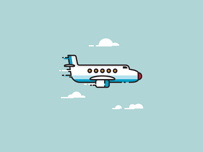 Airplane - Infographic template air airplane aviation badge flying icon illustration infographic pictogram sky vector