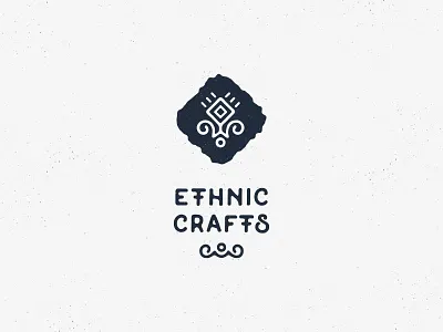 Ethnic Crafts craft ethnic handmade logo tribal