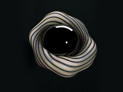 Mother Dough 3d abstract art black color digital dough everydays