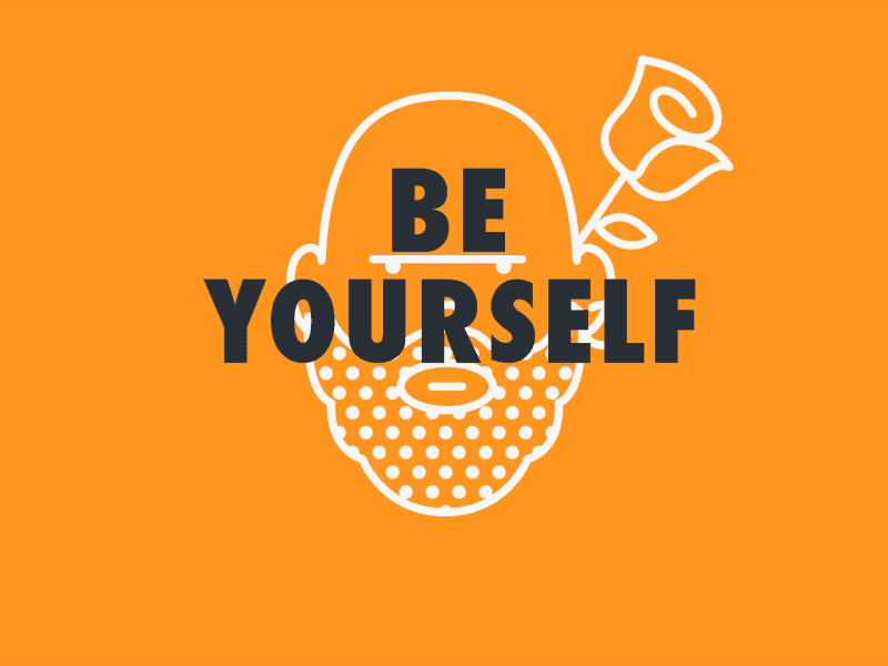 Be Yourself animation gif lyft values