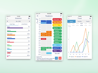 Hello dribbble ~ anniapp pixel time logger time tracker