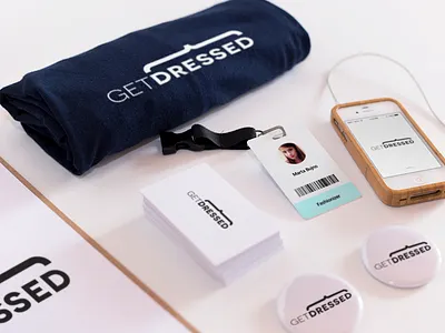 GetDressed branding dress fashion grzegorz logo modern poland