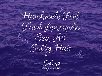 Solena Script FREE font free free font headline nexa poster script solena script typography