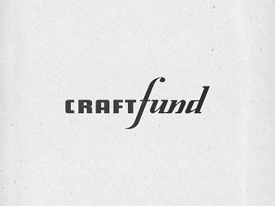 Unused CraftFund Logo branding design identity logo texture