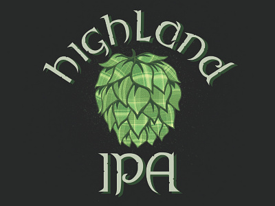 Highland IPA - T-Shirt beer beer advertising craft beer highland shirt