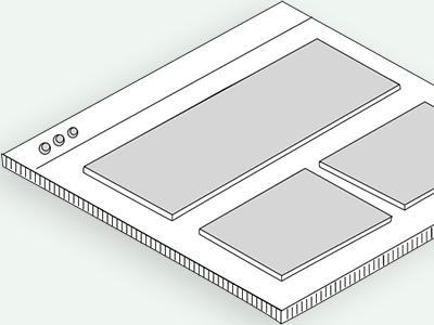 Wireframe Icon free graphicdesign popularshots rebound uidesign