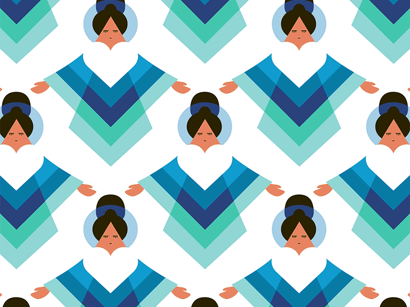 Give Love character character design gif give illustration kindness love pattern surface pattern