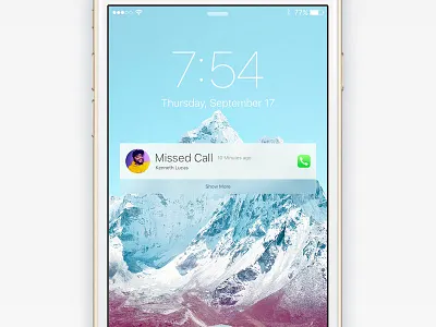 iOS 10 Card Concept apple design ios ios10 redesign ui