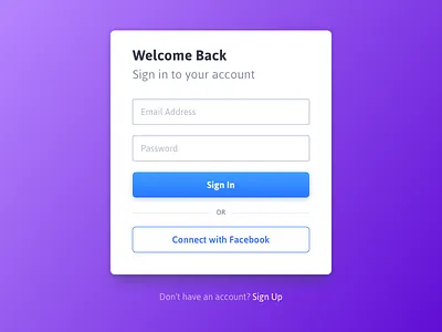 Login form form login sign in ui