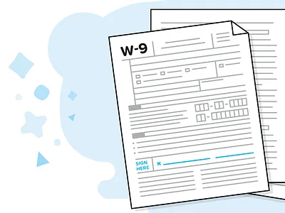 W9 docs document flow signature