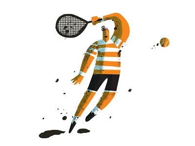 Tennis daily doodle sketchbook sports sports ball sports illustrated