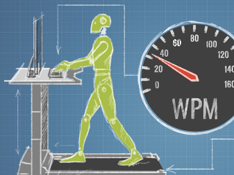 Example of Treadmill Desk