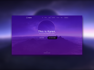 Web Design star starry sky ui ux web web design website