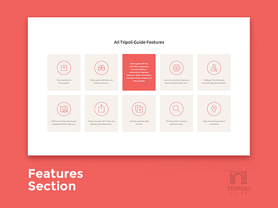 Landing Page app branding icons landing page logo ui ux