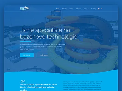 Centroprojek Bazeny centroprojekt pool pool web swimming pool web webdesign website