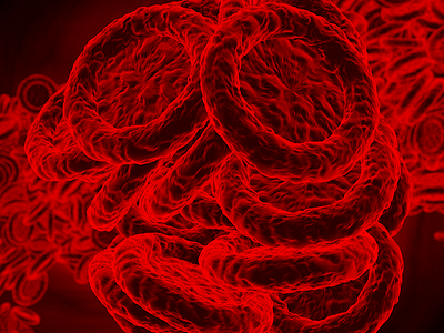 Pizza 3d abstract art blood color digital everydays pizza