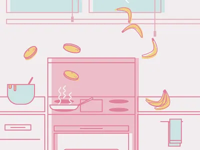 Makin' Banana Pancakes...