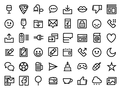 Free Windows 10 Communication Icons communications download glyph icon icons line set svg vector windows