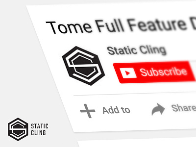 Static Cling Monogram audio c extension identity logo monogram s youtube