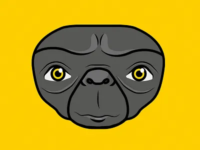 Movies illustrations for popcorn packs e.t. illustrations movies popcorn science fiction vector